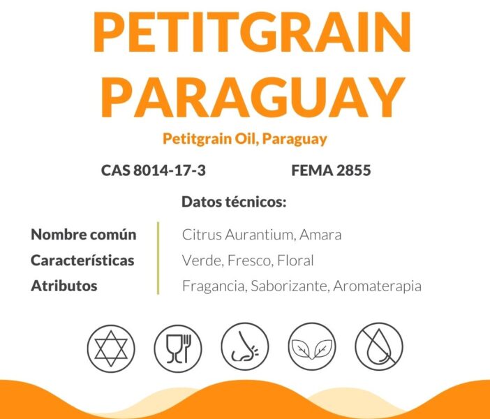 Aceite Esencial Petitgrain Paraguay - Petitgrain Oil, Paraguay