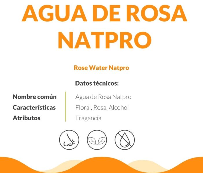 Agua de Rosa Natpro - Rose Water Natpro