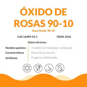Óxido de Rosas 90-10 - Rose Oxide, 90-10